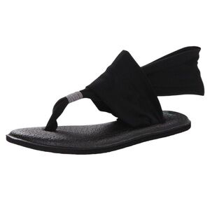 Sanuk Yoga Sling 2 Black Sandals